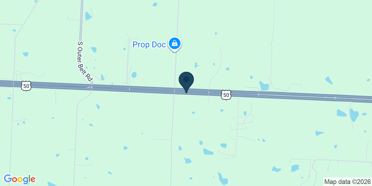 Map showing Jackson County, MO