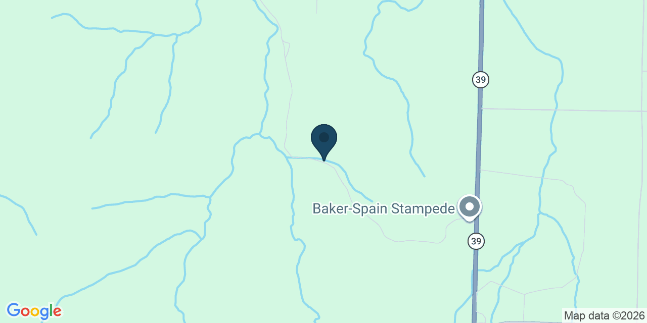Map showing Arcola, Dade County, MO