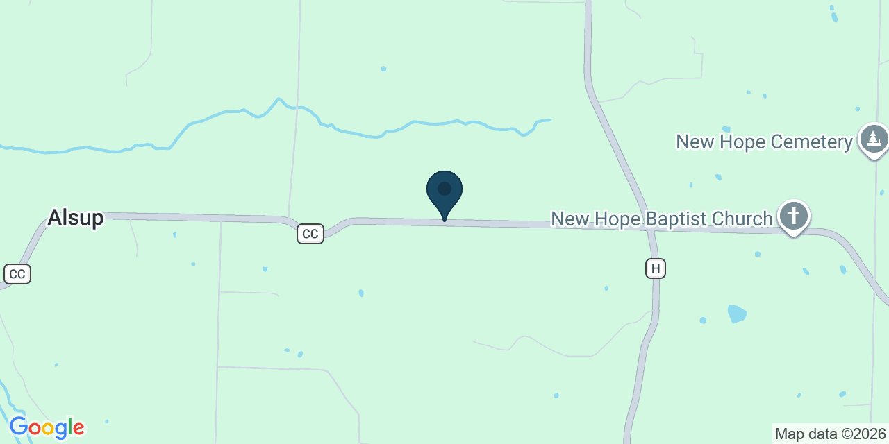 Map showing Pleasant Hope, Greene County, MO