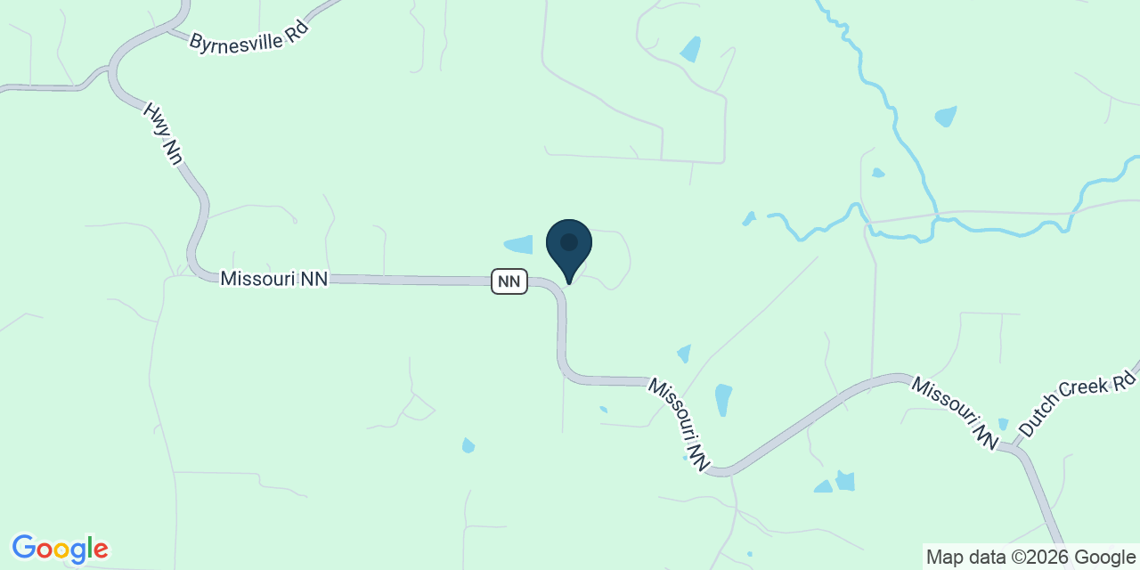 Map showing Jefferson County, MO