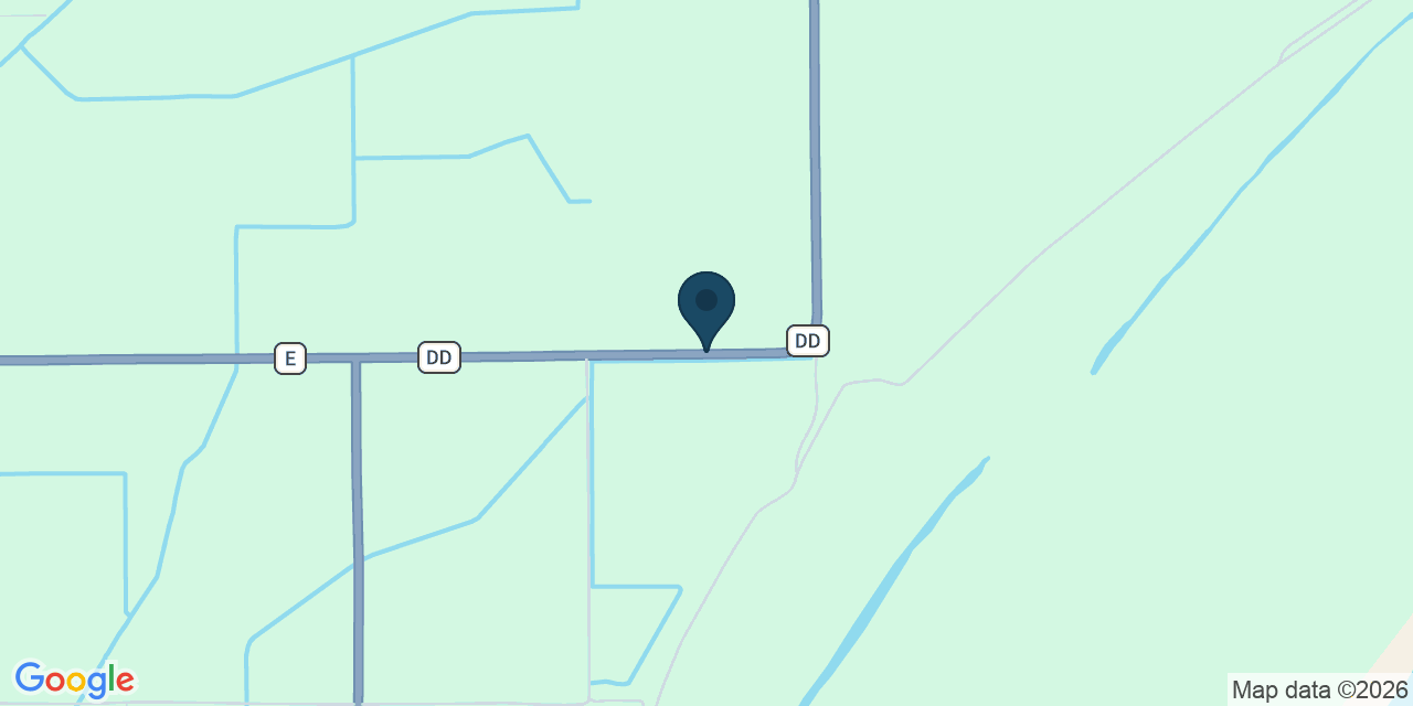 Map showing Cooter, Pemiscot County, MO