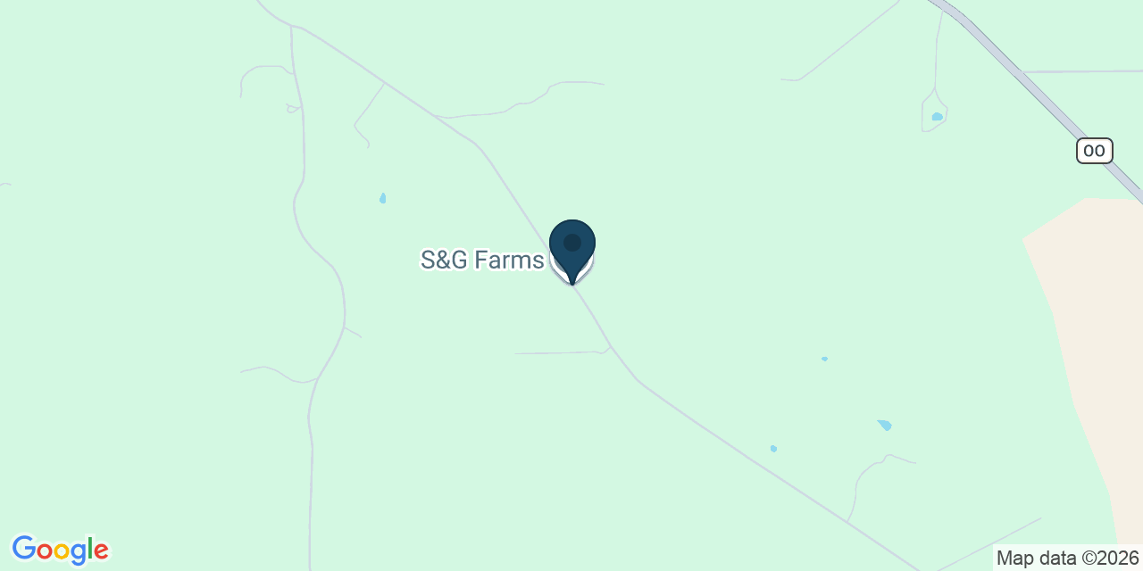Map showing St Francois County, MO