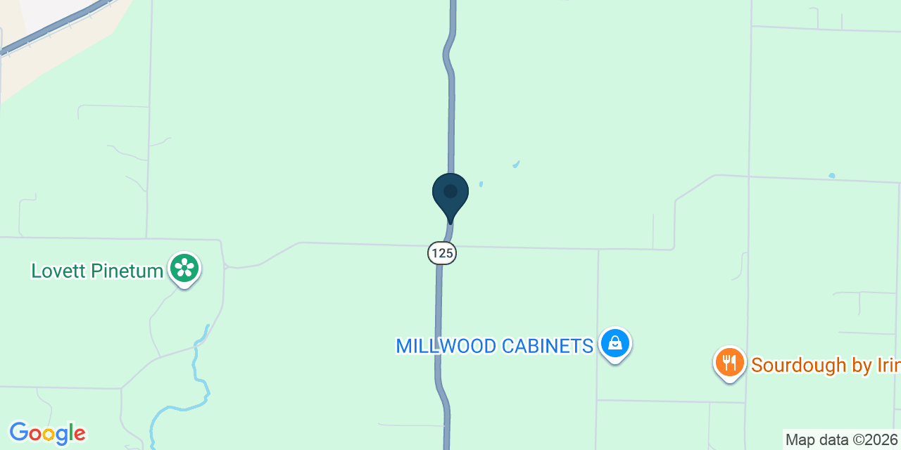 Map showing Strafford, Greene County, MO