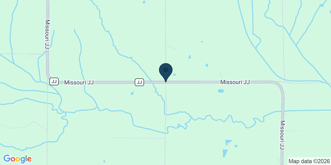 Map showing Carrollton, Carroll County, MO