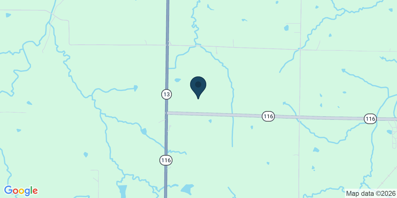 Map showing Johnson County, MO