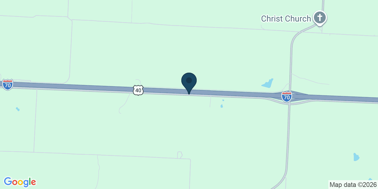 Map showing Saline County, MO