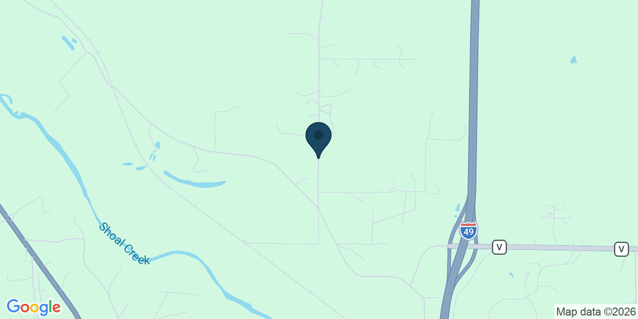 Map showing Joplin, Newton County, MO