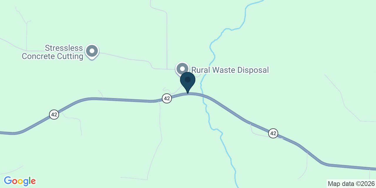 Map showing Miller County, MO
