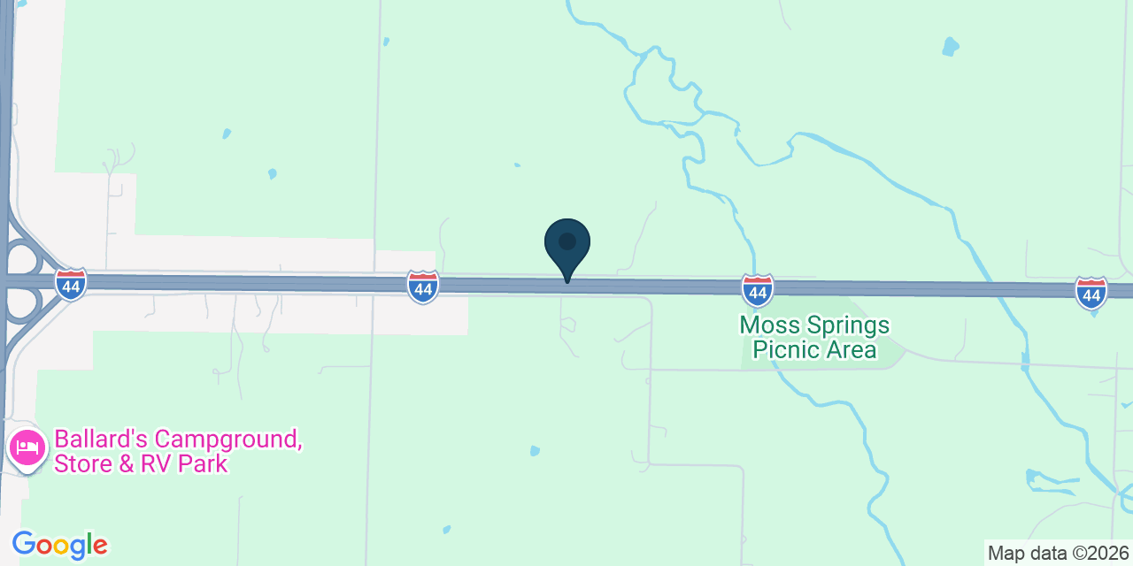 Map showing Jasper County, MO