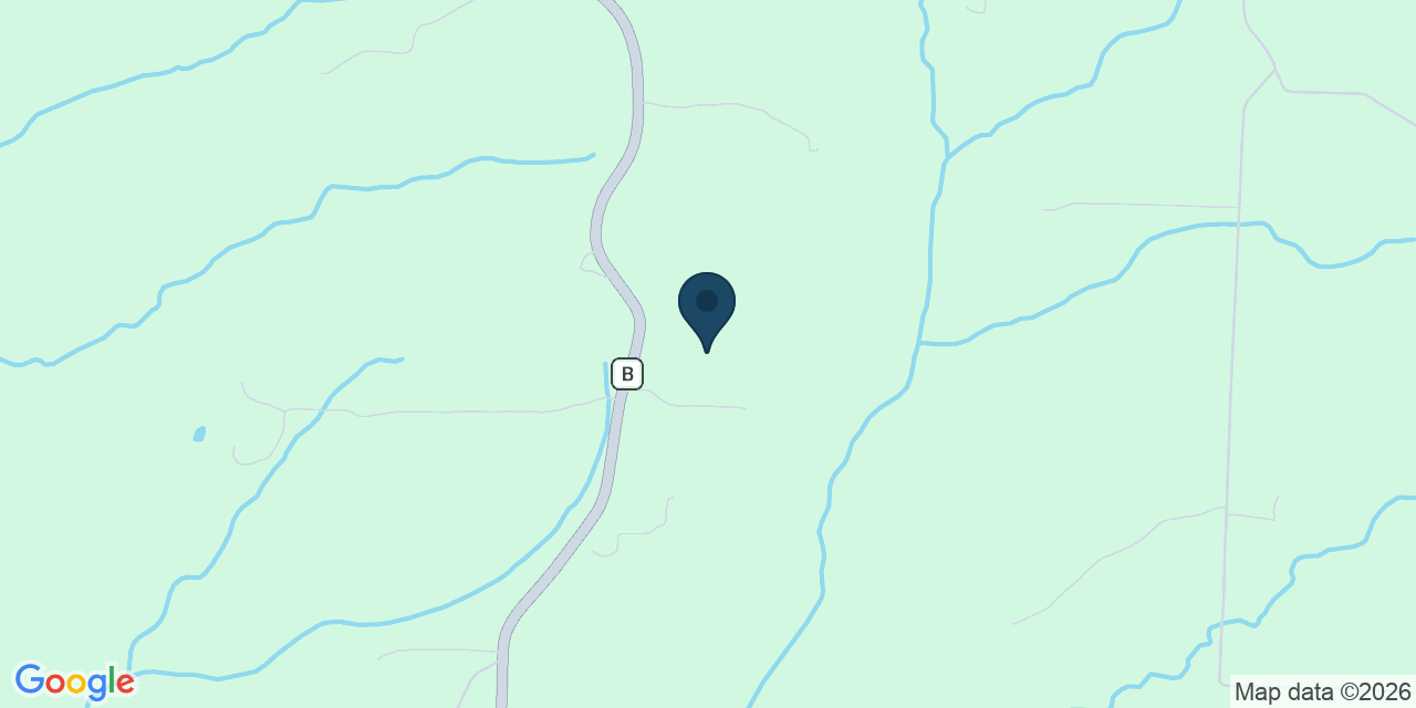 Map showing Benton County, MO
