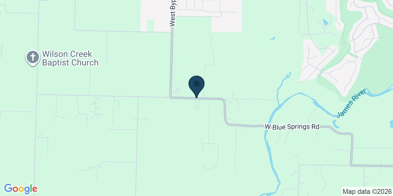 Map showing Battlefield, Greene County, MO