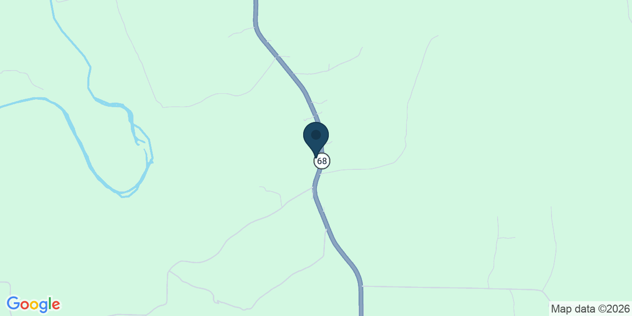 Map showing Phelps County, MO