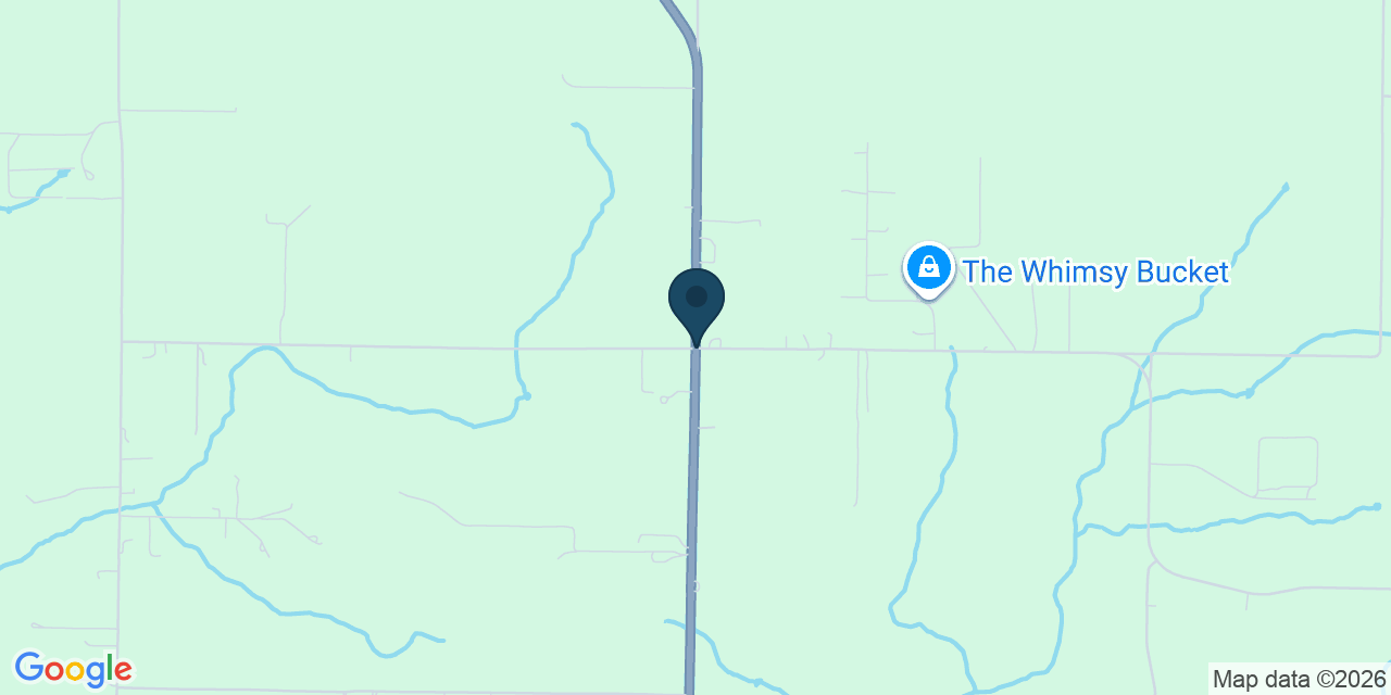 Map showing Mt. Vernon, Lawrence County, MO