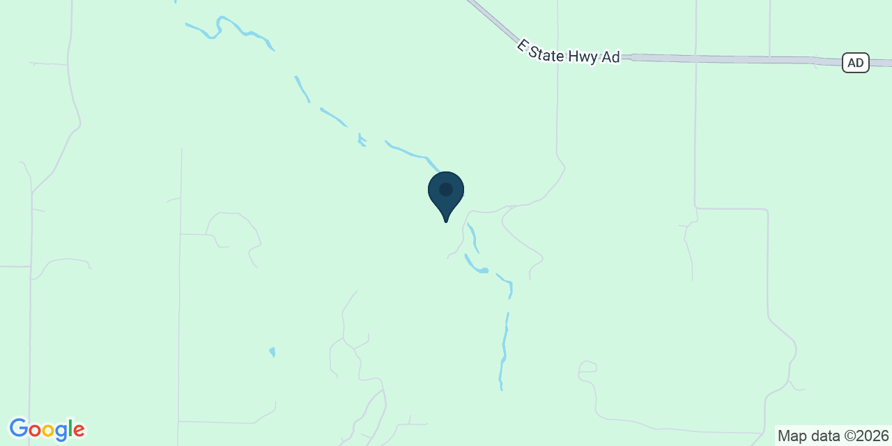 Map showing Rogersville, Greene County, MO