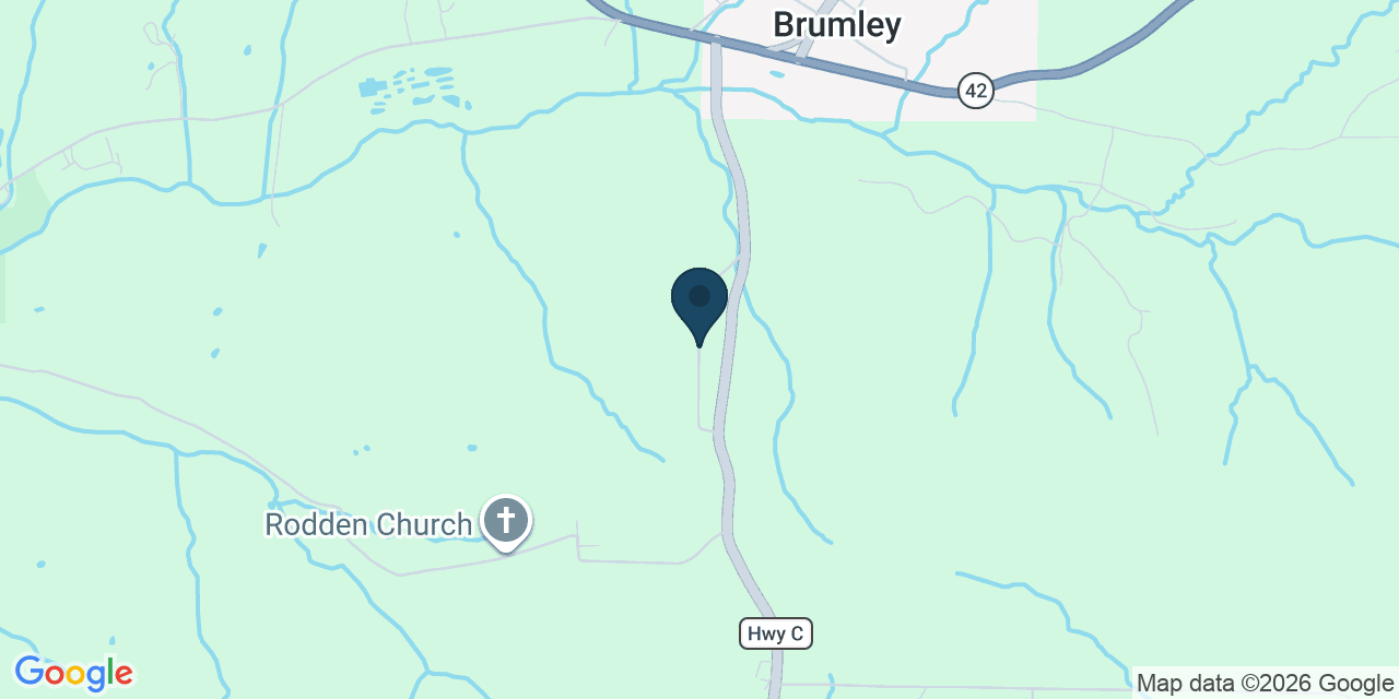 Map showing Miller County, MO