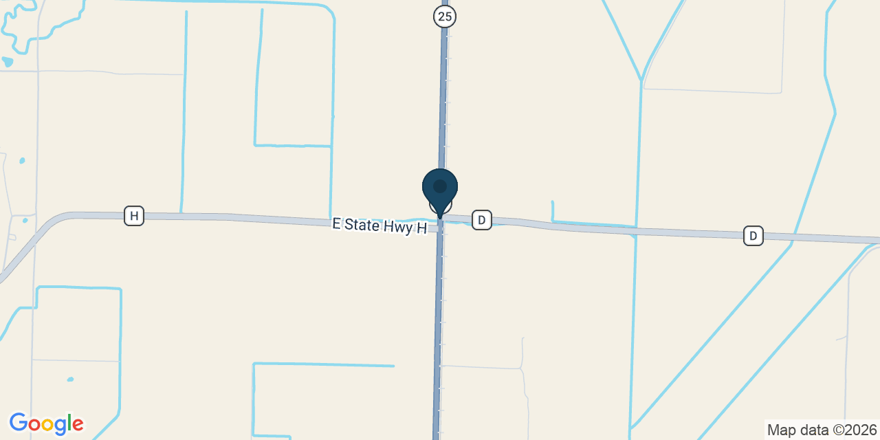 Map showing Dexter, Stoddard County, MO