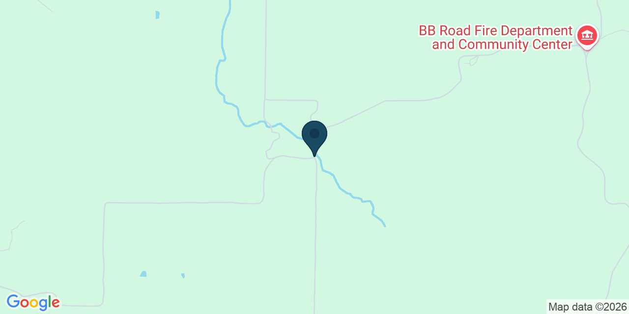 Map showing Alton, Oregon County, MO