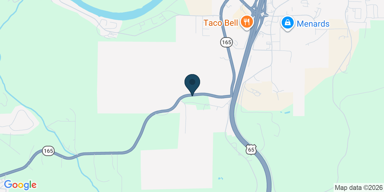 Map showing Hollister, Greene County, MO