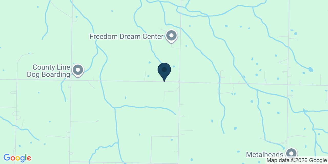 Map showing Aurora, Barry County, MO
