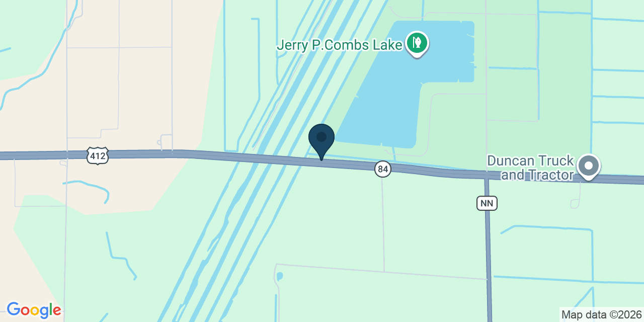 Map showing Cardwell, Dunklin County, MO