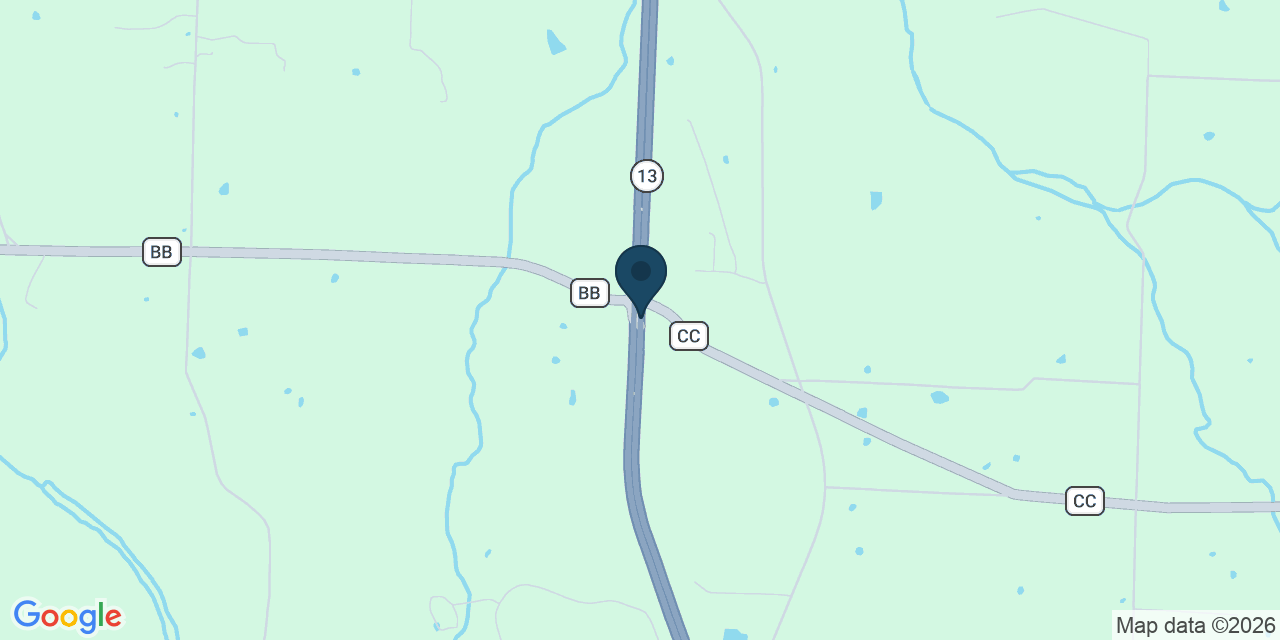 Map showing Brighton, Greene County, MO