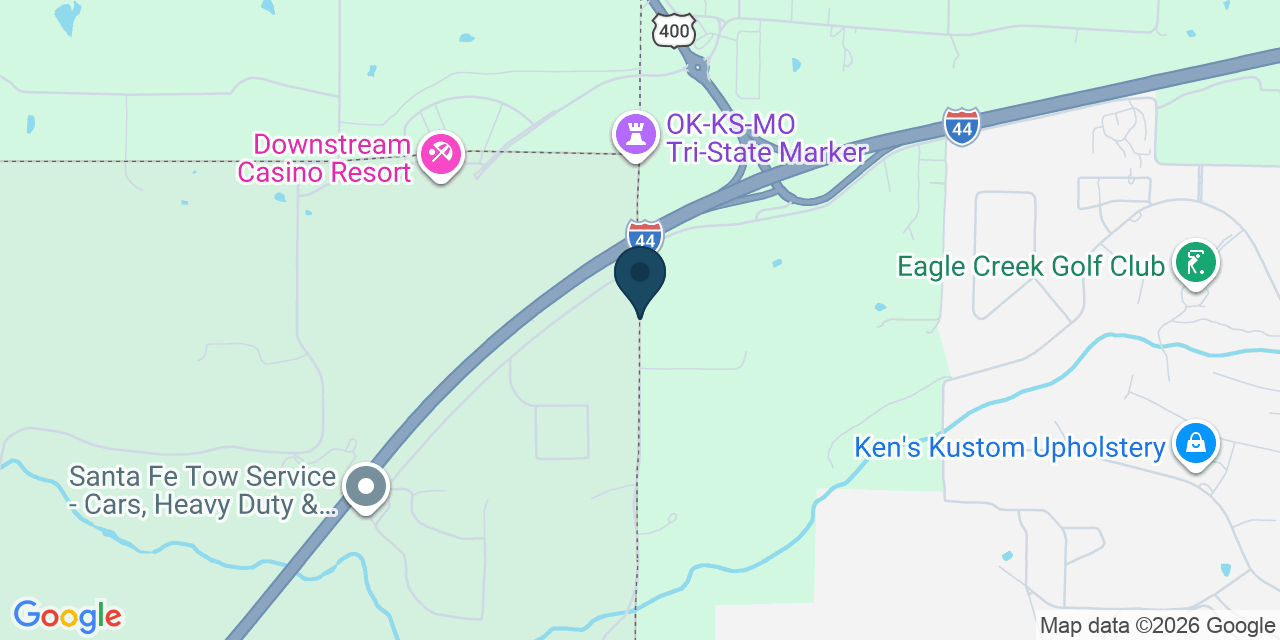 Map showing Newton County, MO