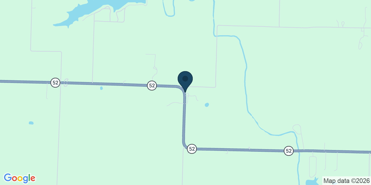 Map showing Bates County, MO