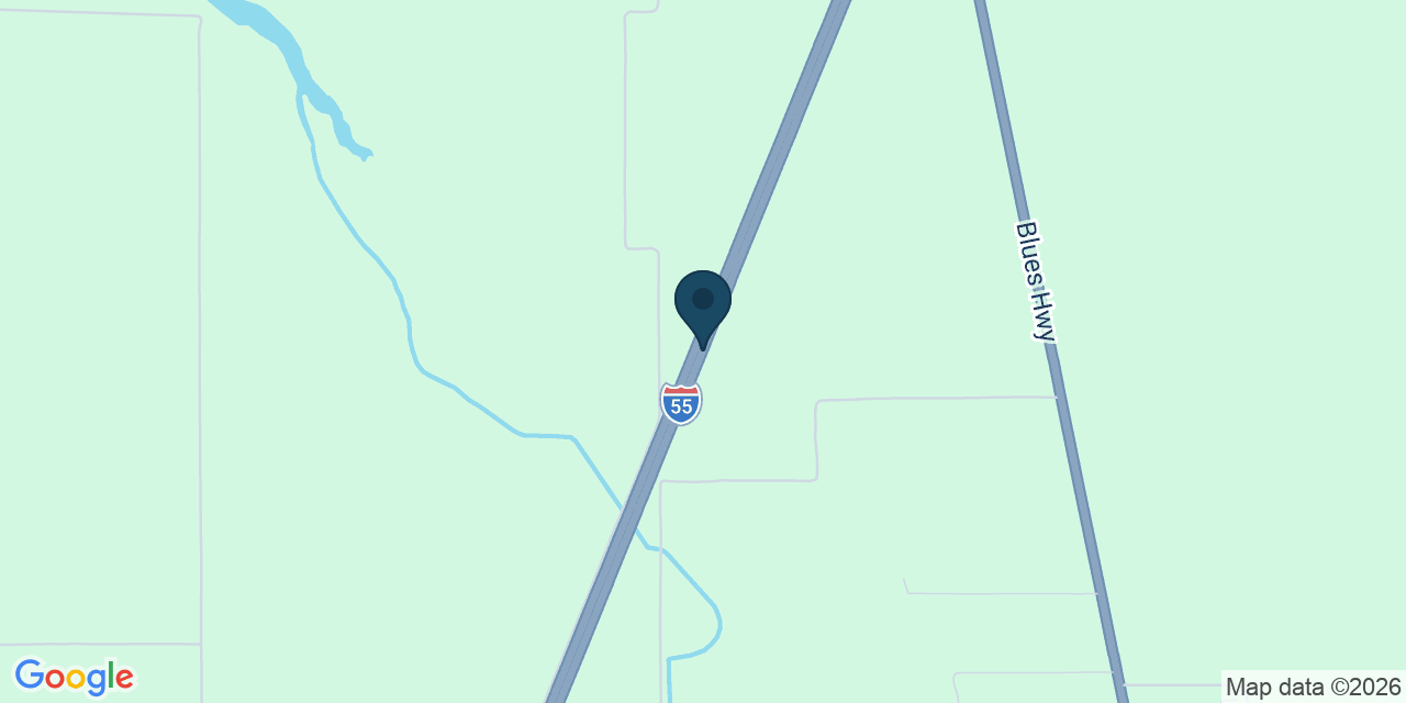 Map showing New Madrid County, MO
