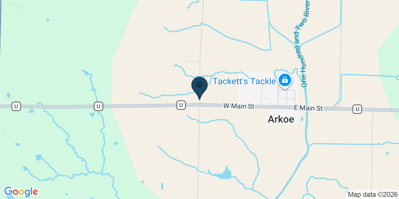 Map showing Maryville, Nodaway County, MO