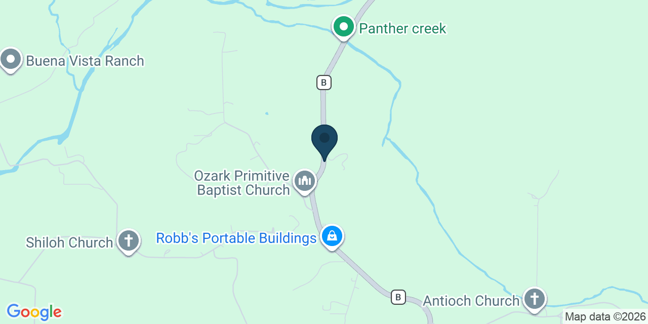 Map showing Rogersville, Webster County, MO