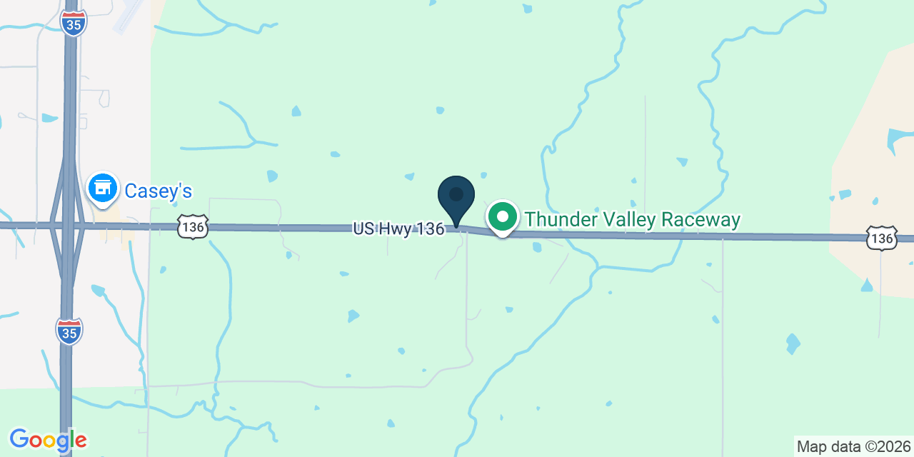 Map showing New Hampton, Harrison County, MO