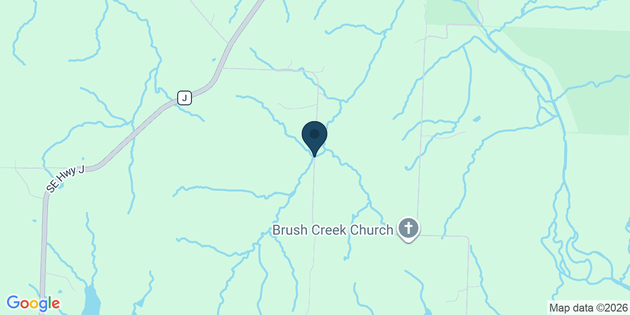Map showing Collins, St Clair County, MO