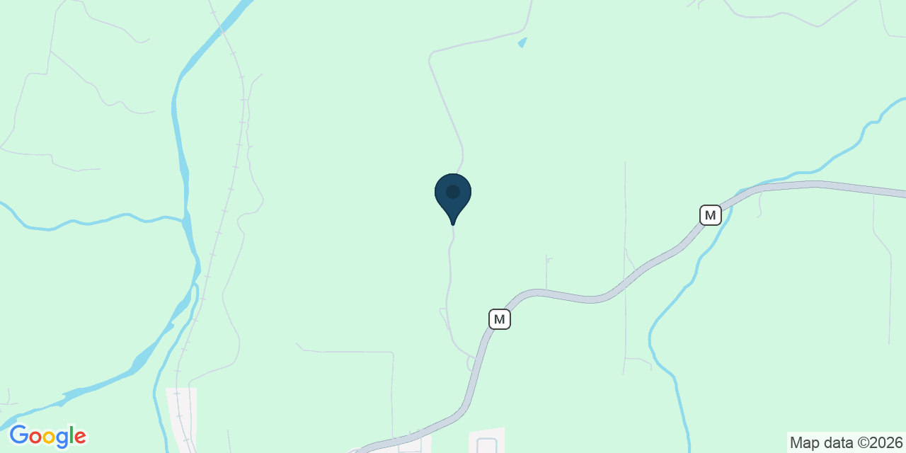 Map showing Irondale, Washington County, MO