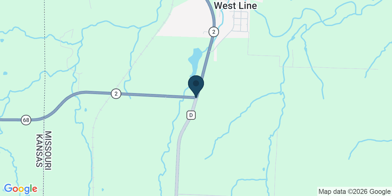 Map showing Drexel, Cass County, MO