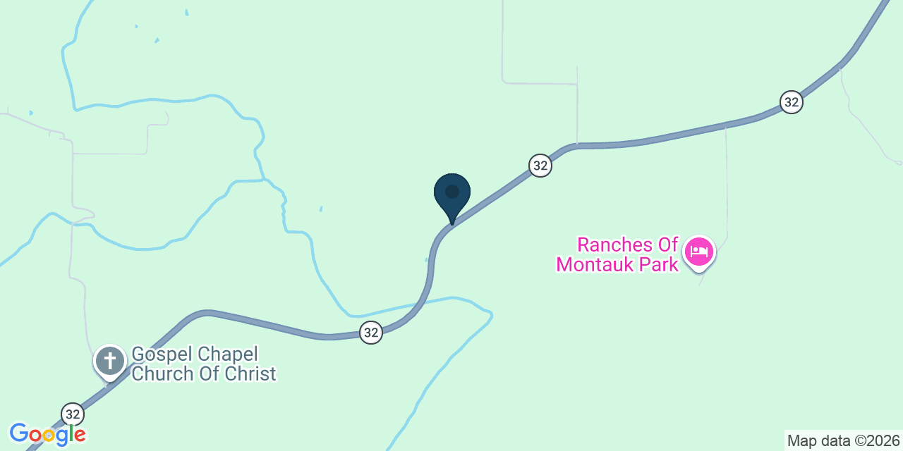 Map showing Dent County, MO