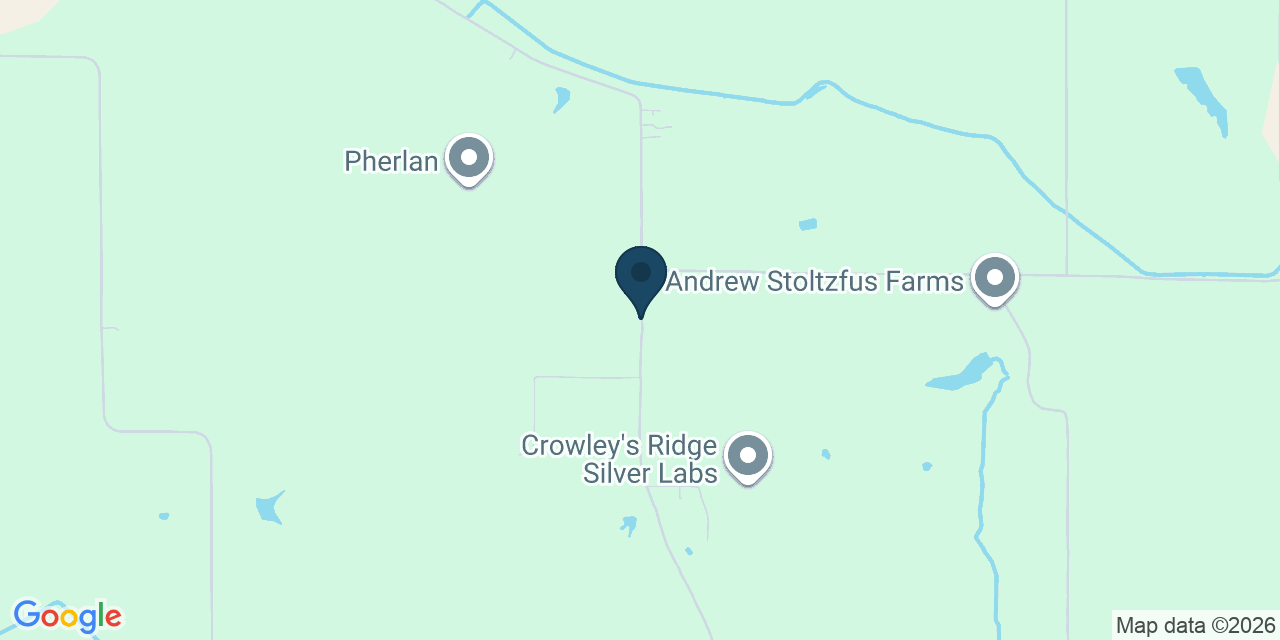 Map showing Advance, Stoddard County, MO