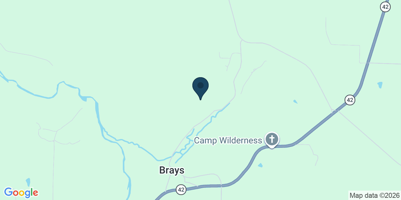 Map showing Boone County, MO