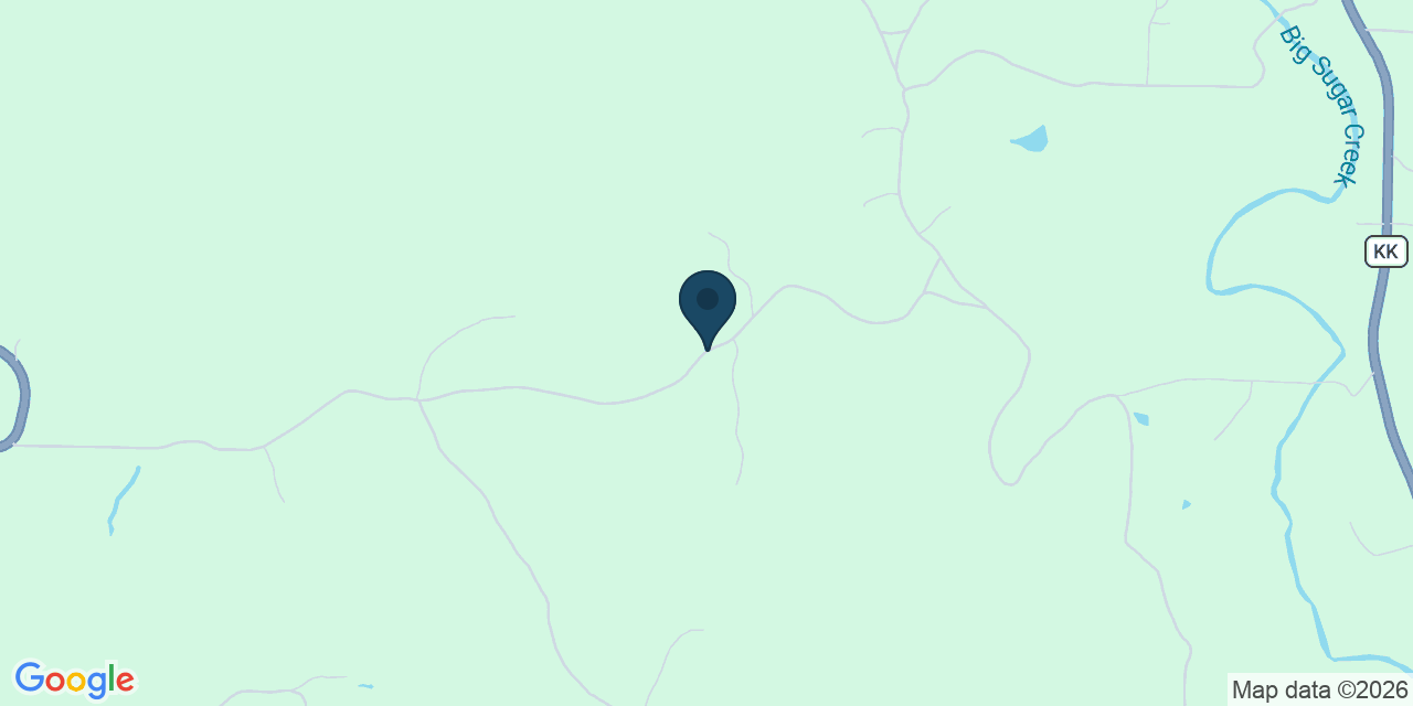 Map showing Jane, McDonald County, MO