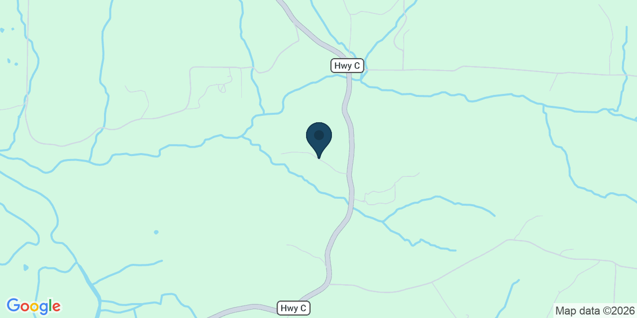 Map showing Miller County, MO