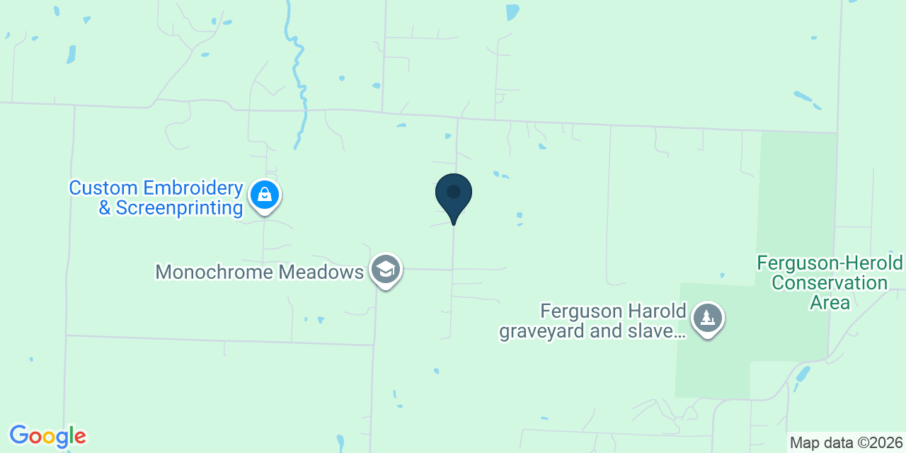 Map showing Lafayette County, MO