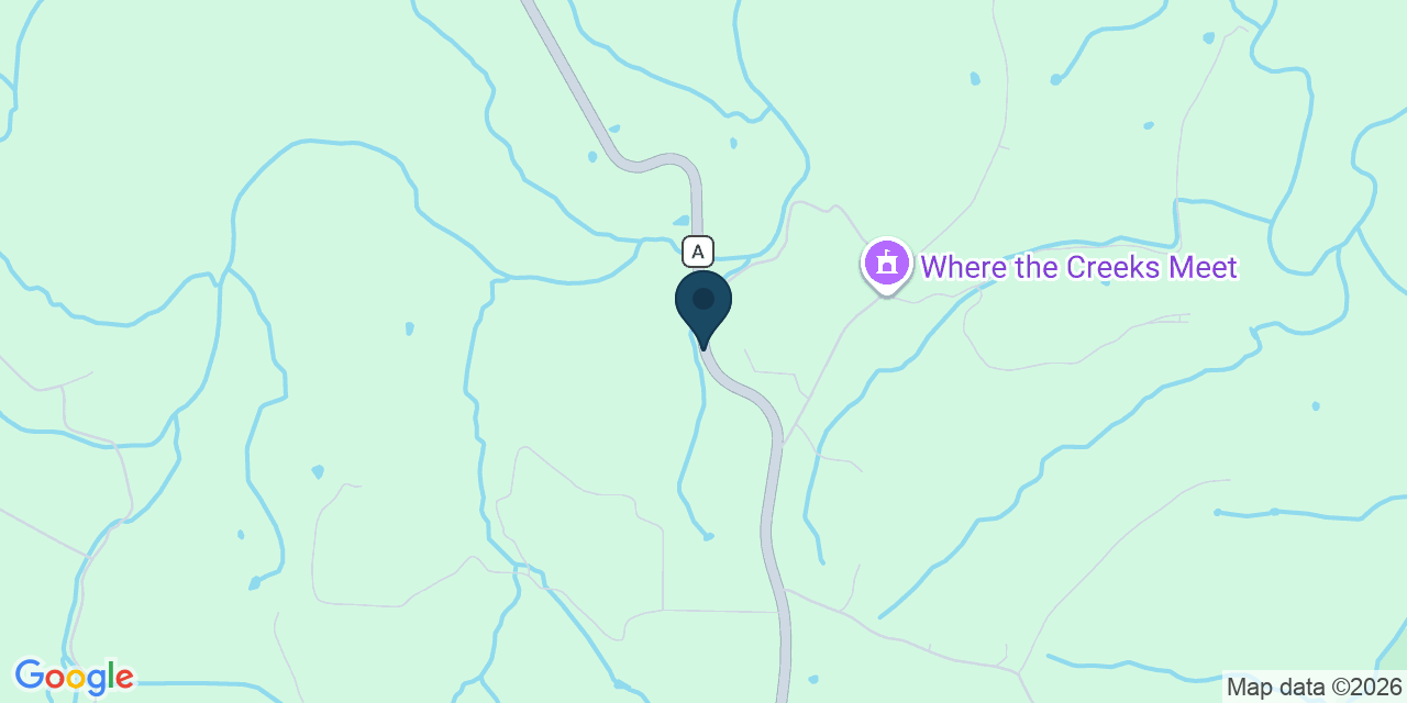 Map showing Camden County, MO