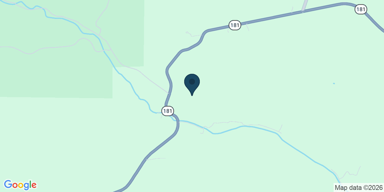 Map showing Dora, Ozark County, MO