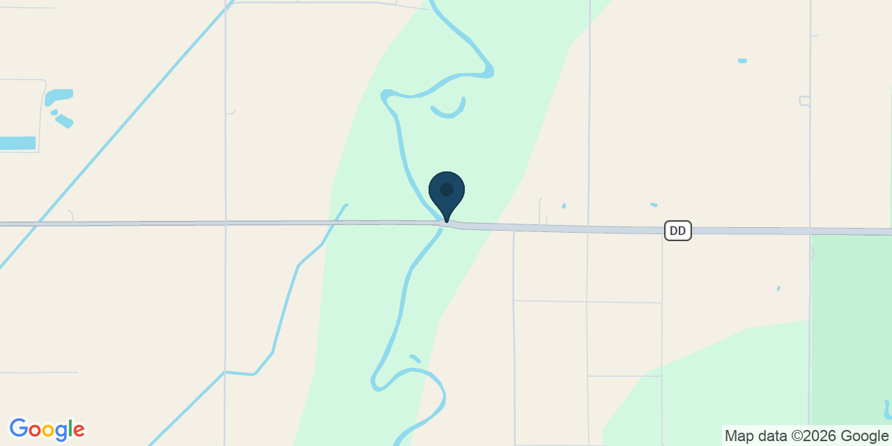 Map showing Fagus, Dunklin County, MO