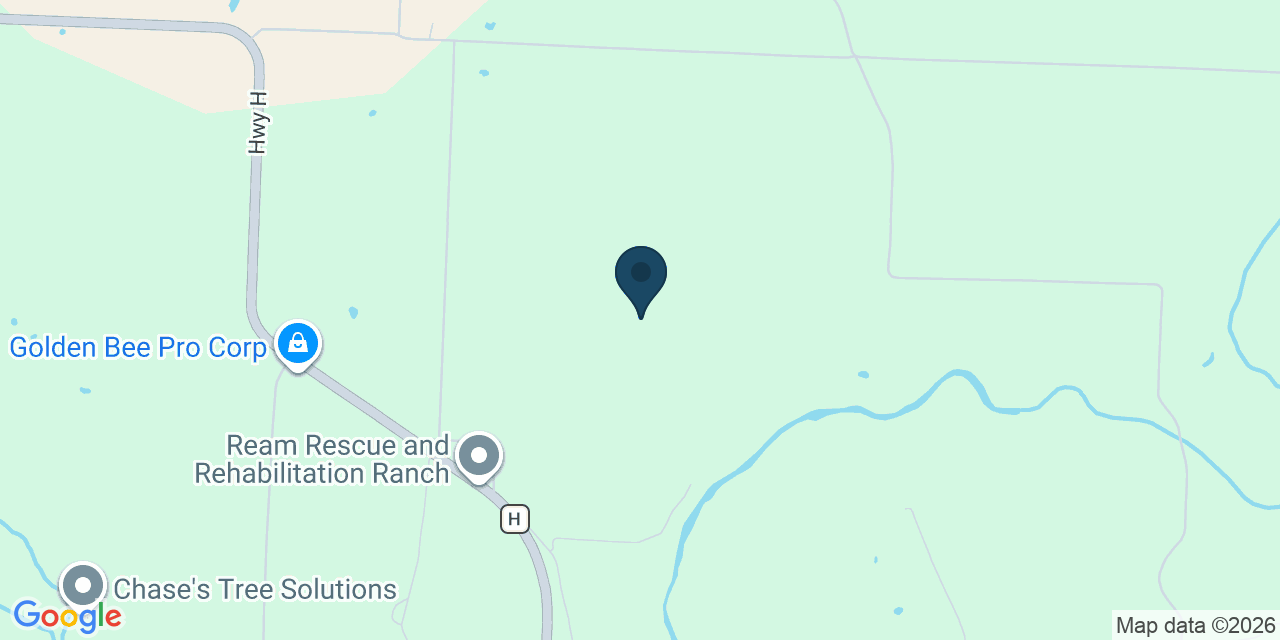 Map showing Cass County, MO