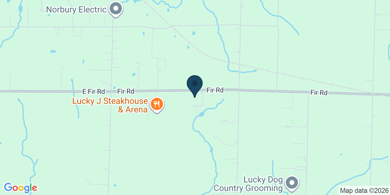 Map showing Carthage, Jasper County, MO