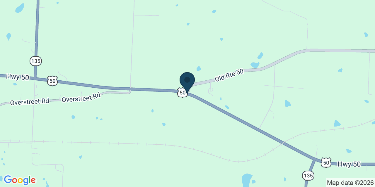 Map showing Morgan County, MO