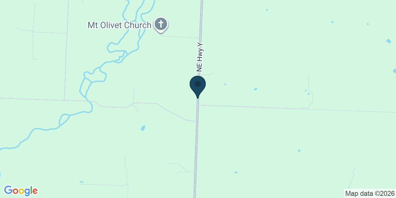 Map showing Henry County, MO
