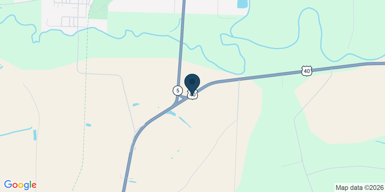 Map showing Howard County, MO