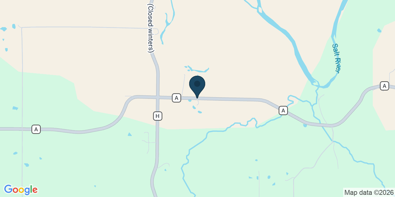 Map showing Center, Ralls County, MO