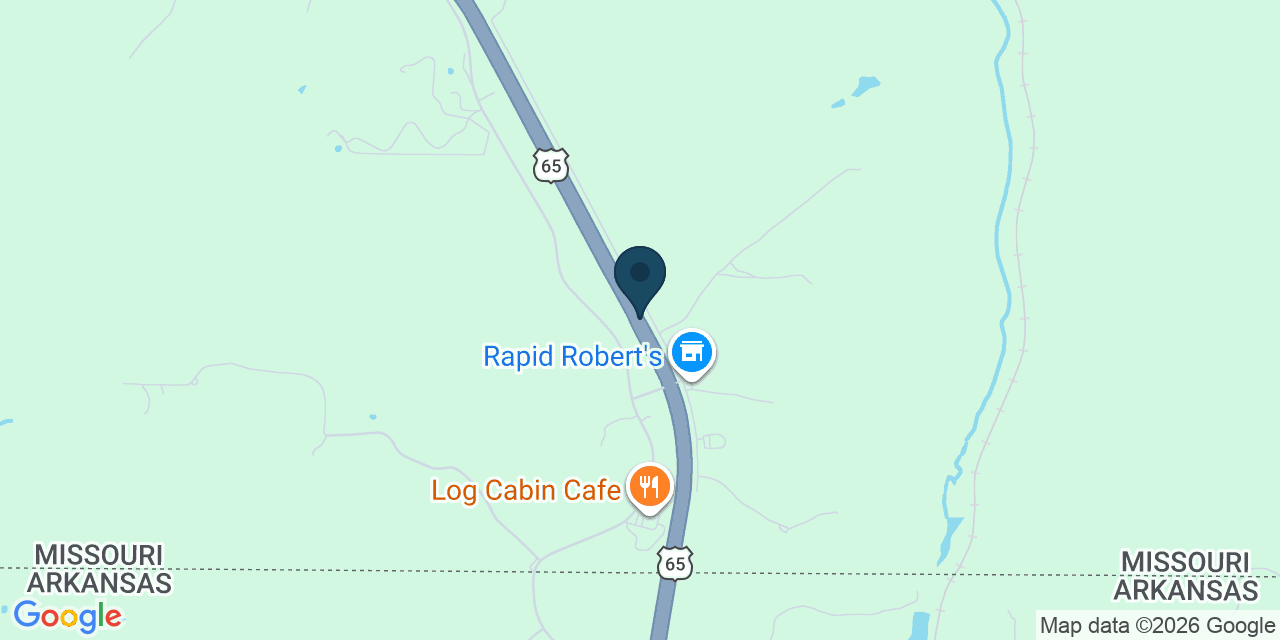 Map showing Taney County, MO